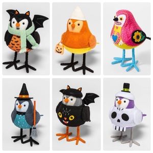 Set of 6 NEW Hyde and Eek birds 2022 Sold Out Release